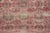 Pink 1970s Vintage Turkish Handmade Wool Cotton Pink Area Rug For Sale - Image 8 of 12