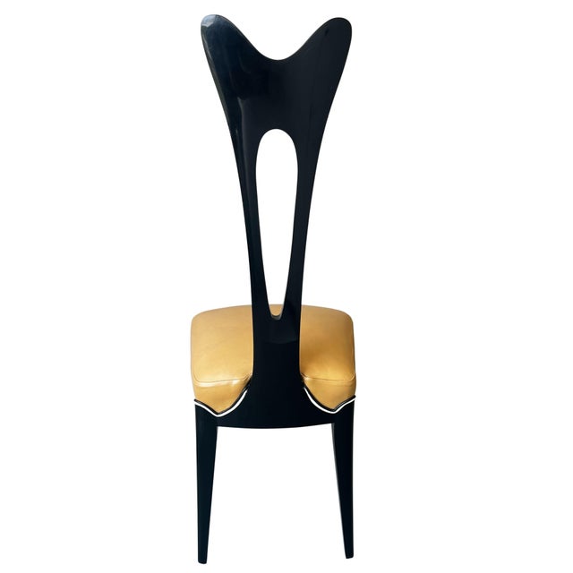 Set of 8 MCM Dining Chairs in the Style of Umberto Mascagni For Sale In New York - Image 6 of 6