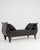 19th Century France Deep Ebony Black Carved Daybed With Upholstered Bolsters For Sale - Image 11 of 11