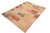 Abstract Modern Gabbeh Tan/Brown Wool Rug - 6'0'' X 8'8'' For Sale - Image 3 of 10