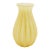 Archimede Seguso Attributed Murano Gold-Infused Ribbed Blown Glass Vase, 1950's For Sale