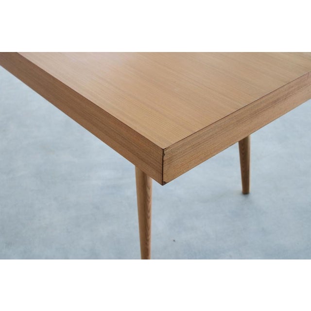 Vintage Danish Wooden Dining Table, 1980s For Sale - Image 6 of 14