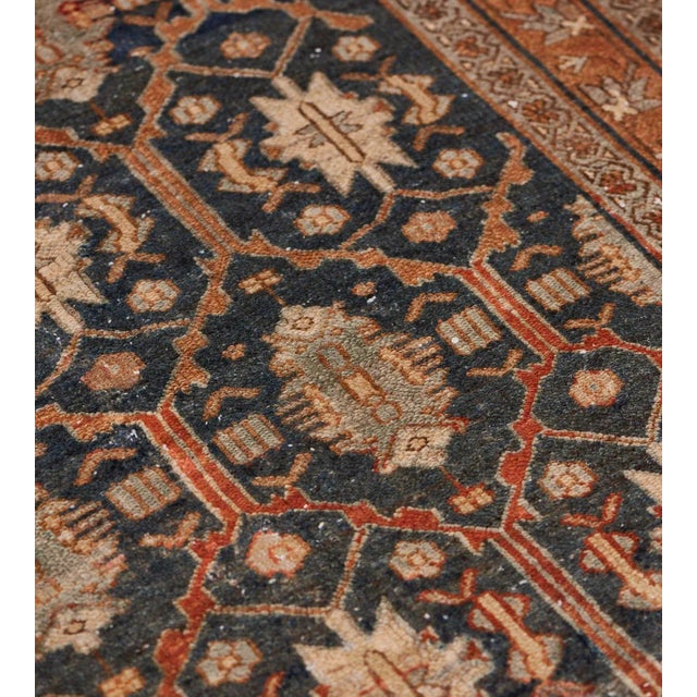 MANSOUR Traditional Handwoven Persian Malayer Rug For Sale - Image 4 of 8