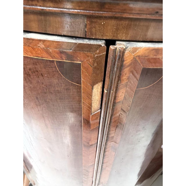 Antique Mahogany Corner Cupboard For Sale - Image 5 of 7
