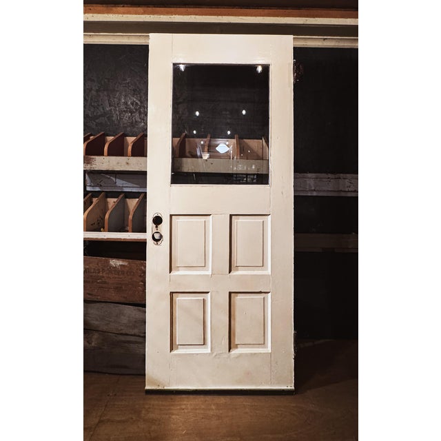 Mid-Century Four Panel Door For Sale - Image 11 of 17
