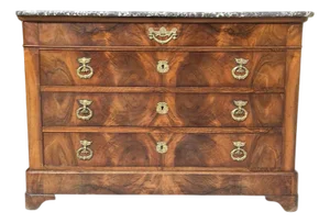 Restoration Walnut Chest of Drawers