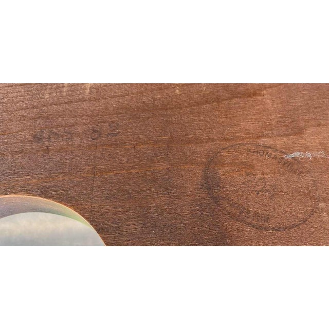 Wood Thomasville Cherry Wood Chippendale Style Queen Size Bed - Vintage Late 20th Century For Sale - Image 7 of 7