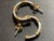 Mid 20th Century Native American Navajo Artist R. Wilson, Two Piece Bracelet and Earrings Set,3 Pieces For Sale In South Bend - Image 6 of 6