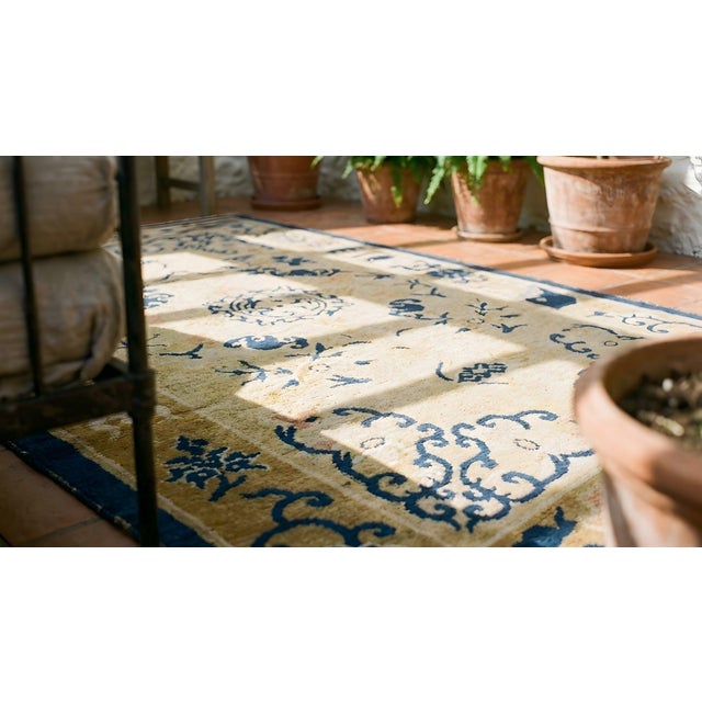Early 20th Century Chinese Peking Rug For Sale - Image 12 of 12