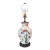 Vintage Chinese Hand-Painted Ceramic Chinoiserie Table Lamp With Brass Mounts For Sale