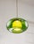 Green Mid-Century Modern Italian Green Glass and Brass Pendant Lamp, 1960s For Sale - Image 8 of 18