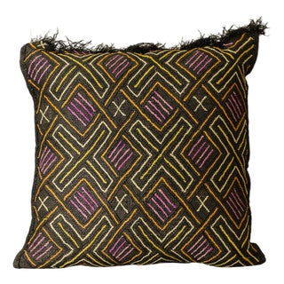 Kuba Cloth Cushion For Sale