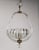 Italian Art Deco Murano Glass and Brass Pendant in the style of Seguso, 1930s For Sale - Image 14 of 18