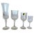 Longchamp Crystal Glasses by Cristal d'Arques, 1970, Set of 24 For Sale - Image 8 of 8
