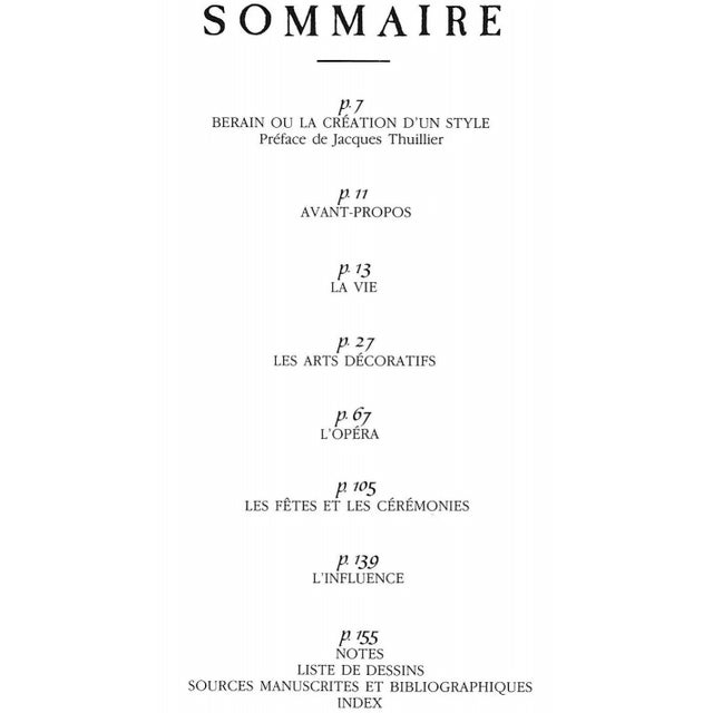 Modern "Berain: Dessinateur Du Roi Soleil" 1986 De La Gorce, Jerome For Sale - Image 3 of 12