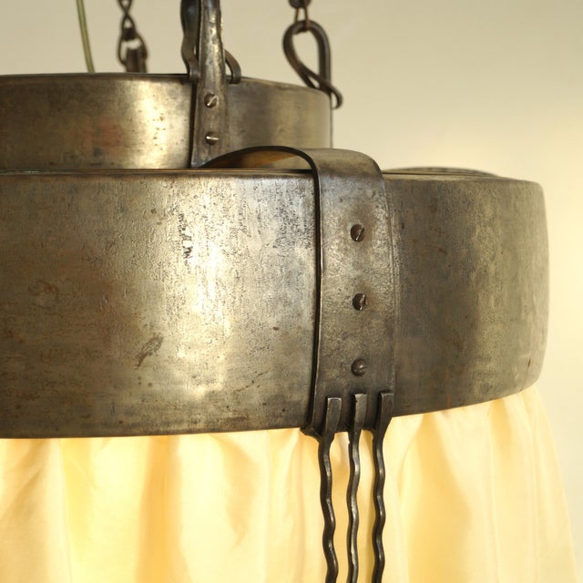 Dutch Art Deco Amsterdam School Pendant Light from Winkelman & Van Der Bijl, 1920s For Sale - Image 12 of 18