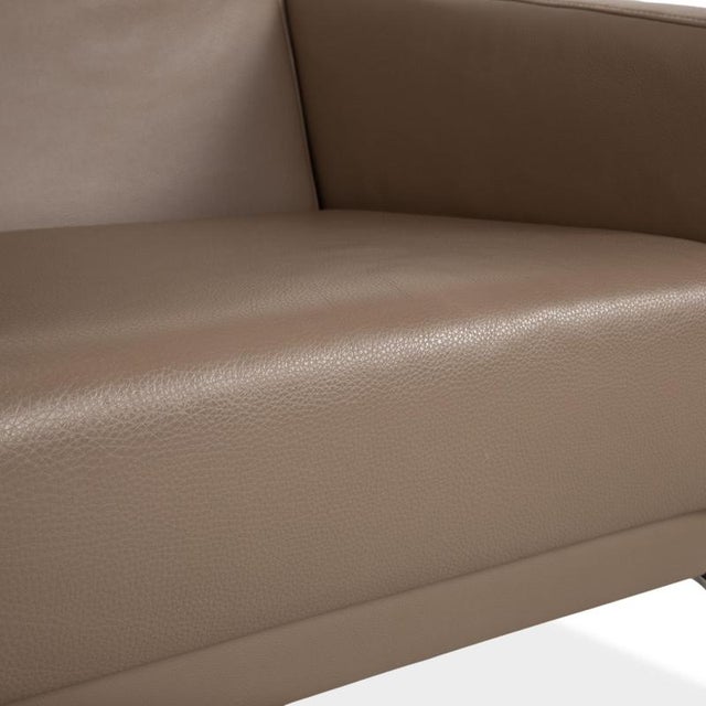 Modern Fly Leather Lounge Chair from BoConcept For Sale - Image 3 of 12