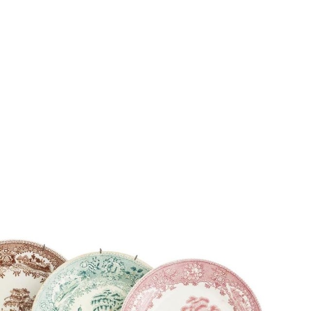 Earthenware Plates from Sacavem, 1800s, Set of 5 For Sale - Image 4 of 6