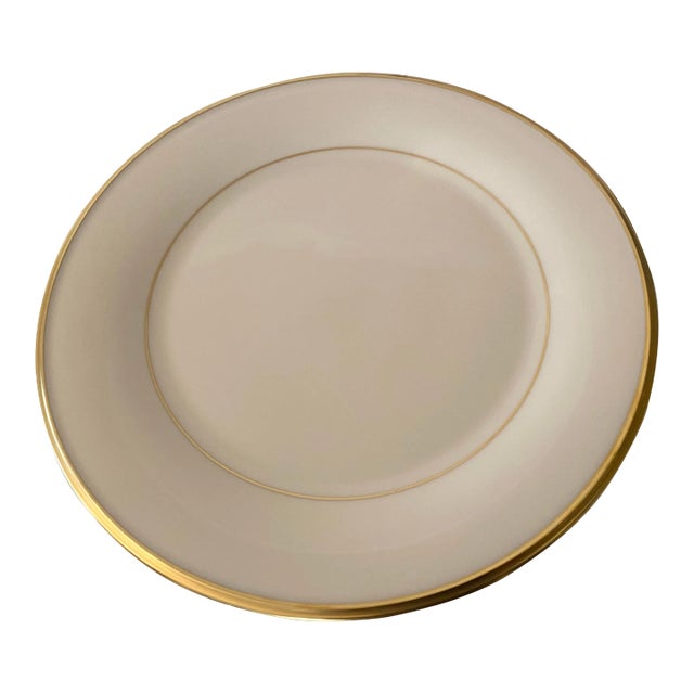 Late 20th Century Lenox Eternal Dinner Plate Vintage Excellent "Mint" Condition For Sale