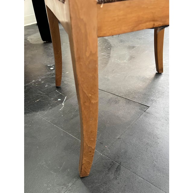 Pair of 1980s Biedermeier Style Accent/Side Chairs For Sale - Image 11 of 13