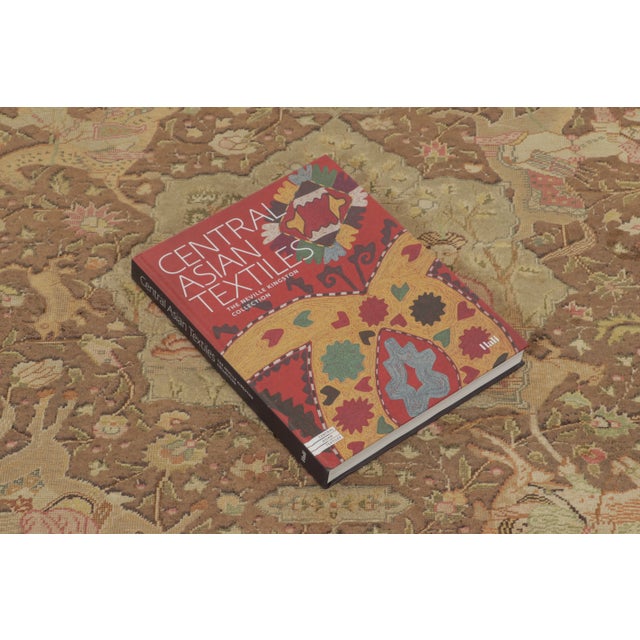 Hand-knotted in natural silk circa 1920-1929, this rare 4x6 antique Turkish rug is a masterpiece of pictorial design. It...