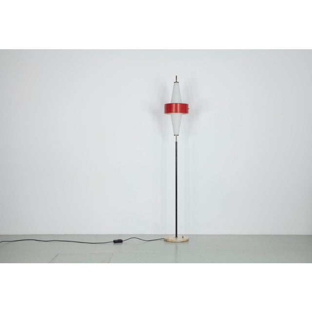 Mid-Century Modern Vintage Floor Lamp, Italy, 1950s For Sale - Image 3 of 17