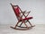 Vintage Danish Rocking Chair by Frank Reenskaug for Bramin, 1960s For Sale - Image 17 of 18
