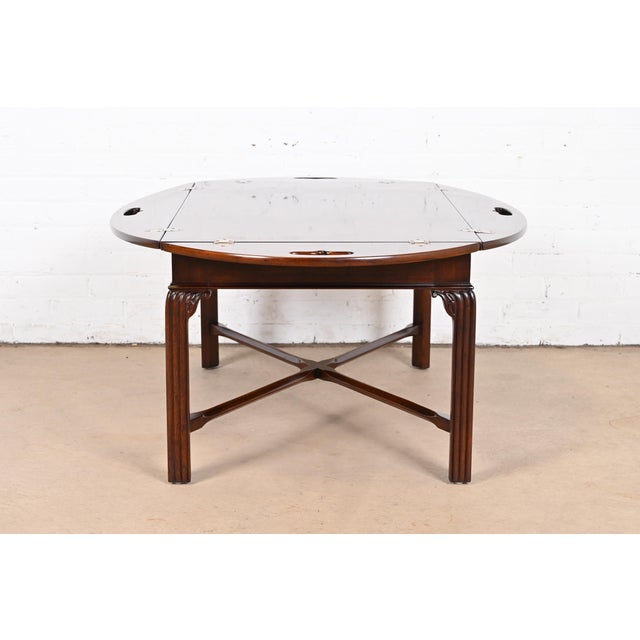 Henredon Mahogany Butler's Coffee Table Chairish