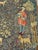 French Aubusson Style Screen Printed Hand Tapestry, 1960s For Sale - Image 15 of 18