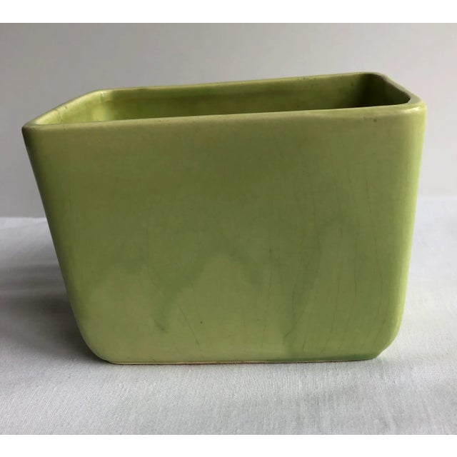 Mid 20th Century Green Pottery Collection - Set of 4 For Sale - Image 12 of 13