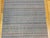 Textile Antique American Amish Rag Runner, Handwoven Wool & Cotton, Stripe Pattern, Gray & Blue, 3x14 For Sale - Image 7 of 12