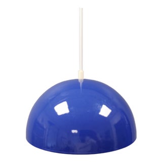 Vintage Danish Flowerpot VP1 Pendant in Enamel by Verner Panton for Louis Poulsen, 1960s For Sale