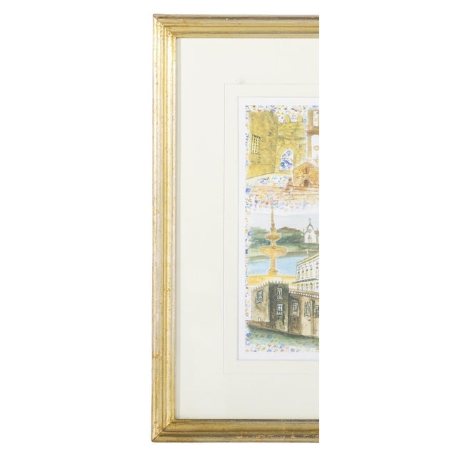 Barcelos, Watercolor on Paper For Sale - Image 6 of 8