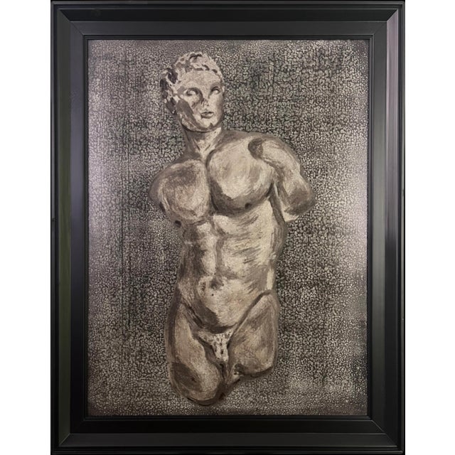 Figurative Diomedes - Original Mixed-Media Collaboration With John Velo For Sale - Image 3 of 3