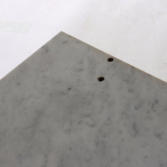 Antique Eastlake School Walnut & Burl Three Drawer Marble Top Commode Circa 1890 For Sale - Image 4 of 9