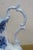 Late 19th Century Antique w.h. Grindley Flow Blue Pitcher 1897 English Ironstone Water Jug For Sale - Image 5 of 13
