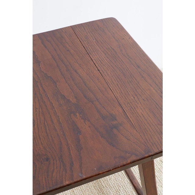 English Oak Tavern Or Pub Table Chairish