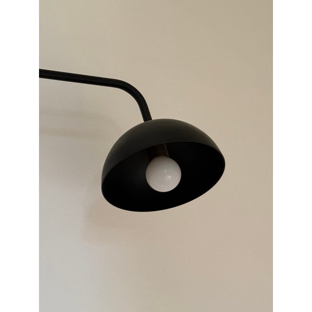 2010s Lambert&Fils Beaubien Wall Double Shade Light For Sale - Image 5 of 5