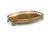 Contemporary Wildwood Gallery Tray, Solid Brass & Cast For Sale - Image 3 of 3