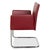 Jason Leather Cantilever Chairs in Red from Walter Knoll and Wilhelm Knoll, Set of 4 For Sale - Image 14 of 15