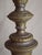 Mid 19th Century Antique Warsaw Brass Shabbat Candlesticks, 14" Polish Sabbath 19th Century Pair For Sale - Image 5 of 16