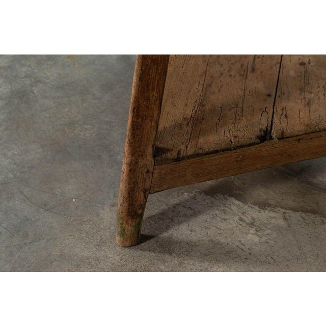 Large Antique English Cricket Table, 1780 For Sale - Image 4 of 13