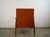 Orange 1960’s Mid-Century Modern Lounge Chair in Knoll Textiles For Sale - Image 8 of 12