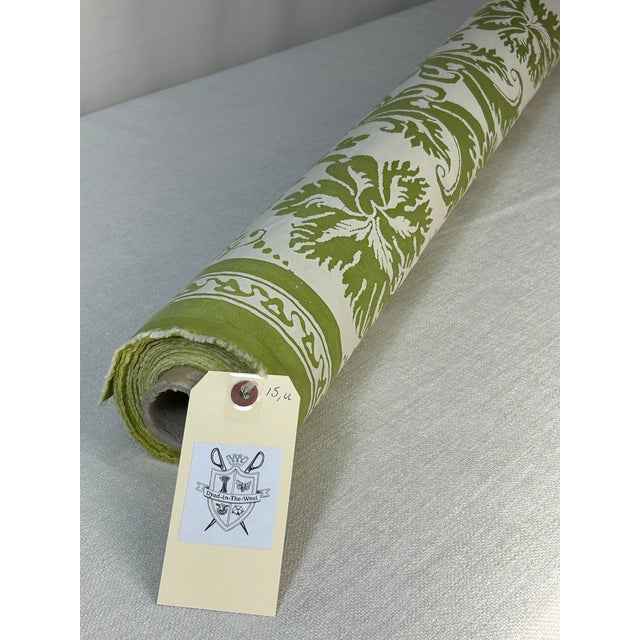Fortuny "DeMedici” Print– 21.25 Yards For Sale In New York - Image 6 of 6