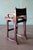 1960s Sergio Rodrigues Style Brazilian Barstools in Patinated Leather - Set of 4 For Sale - Image 14 of 15
