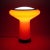 For sale is a table lamp from Hiemstra Evolux, NL Design: Niek Hiemstra. Red vitreous with frosted glass lens and chrome...
