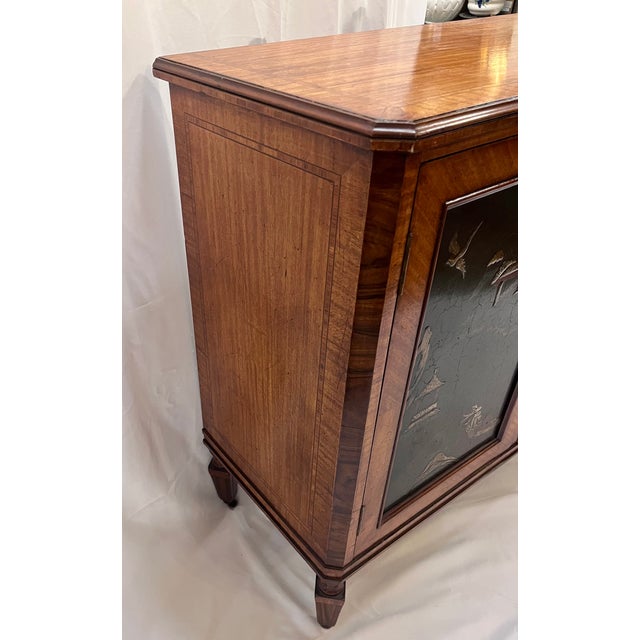 Antique 19th Century European Chinoiserie Server Cabinet With Phillips Auction Provenance For Sale In Dallas - Image 6 of 18