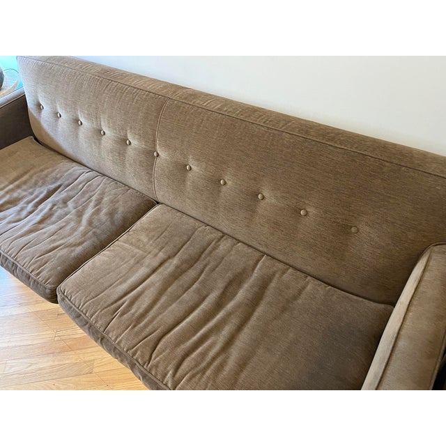 Early 21st Century Room & Board Mid Century Modern Dunbar Wormley Sofa For Sale - Image 5 of 7
