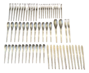 Cutipol Vario Brushed Stainless Steel 18/10 Flatware Set, Service for 12 Rare - 64 Pieces