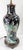 Chinoiserie 19th Century Chinese Black Glazed Famille Noire Table Lamp Vase For Sale - Image 3 of 12